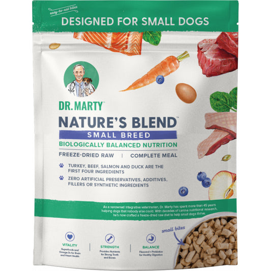 Dr. Marty Nature's Blend Small Breed Freeze Dried Raw Dog Food