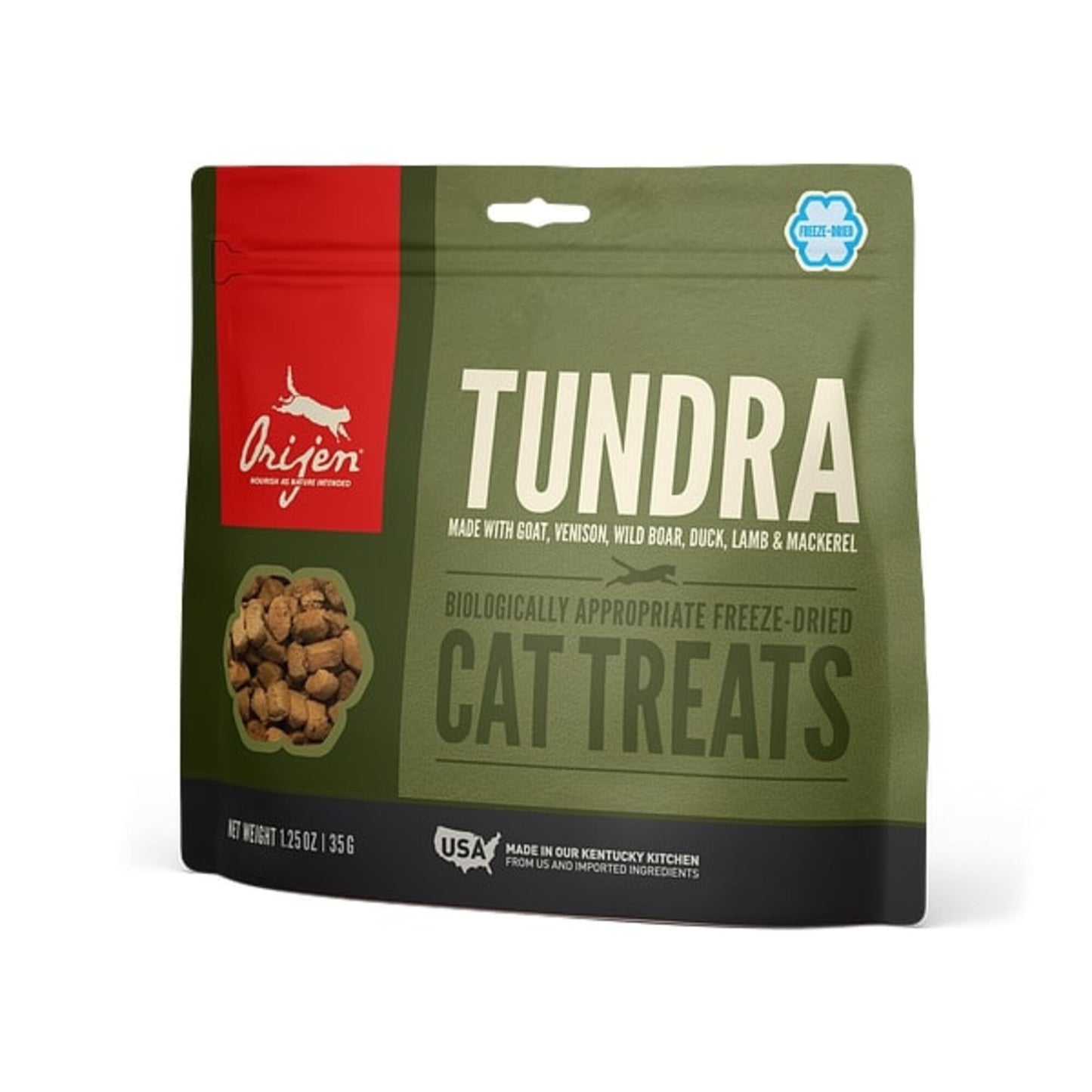 ORIJEN Grain Free Freeze Dried Tundra Cat Treats