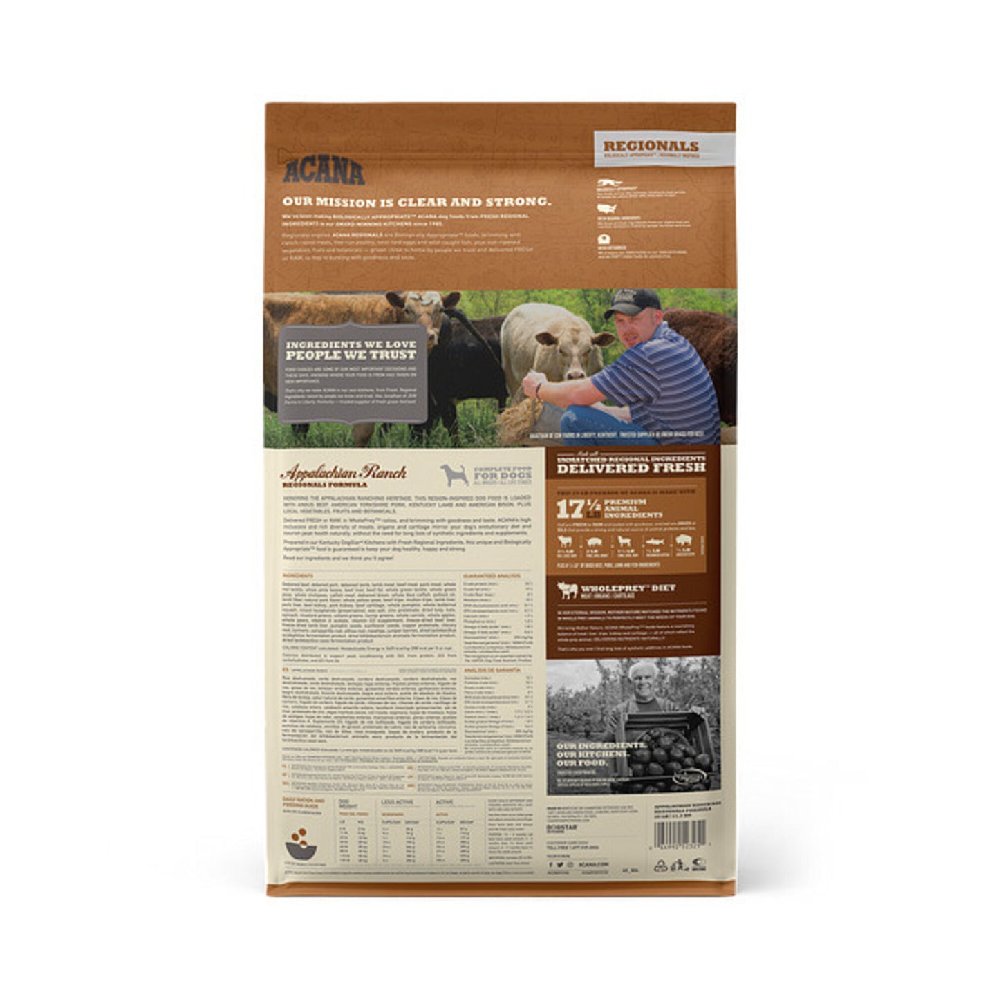ACANA Regionals Appalachian Ranch Grain Free Dry Dog Food