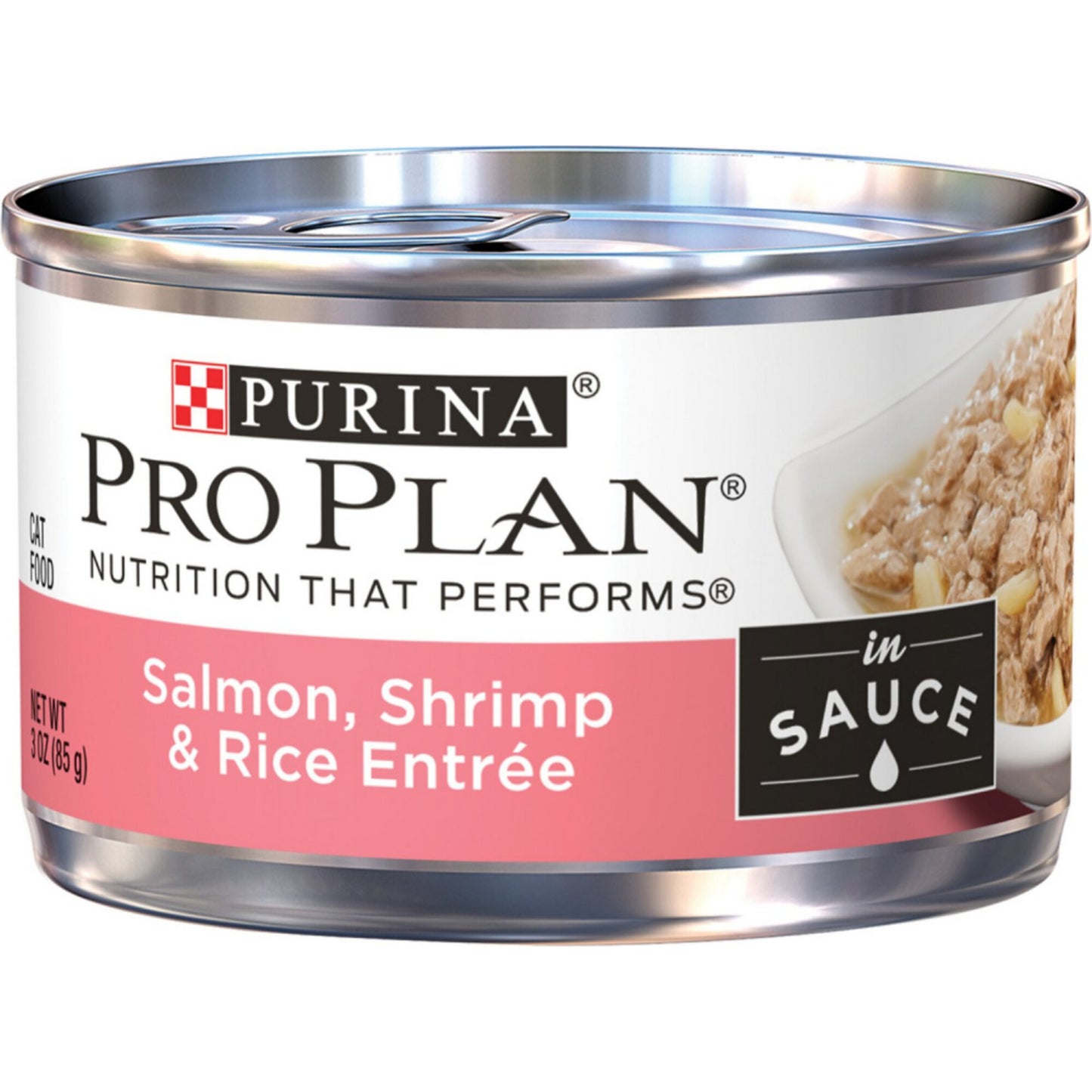Purina Pro Plan Savor Adult Salmon, Shrimp & Rice in Sauce Entree Canned Cat Food