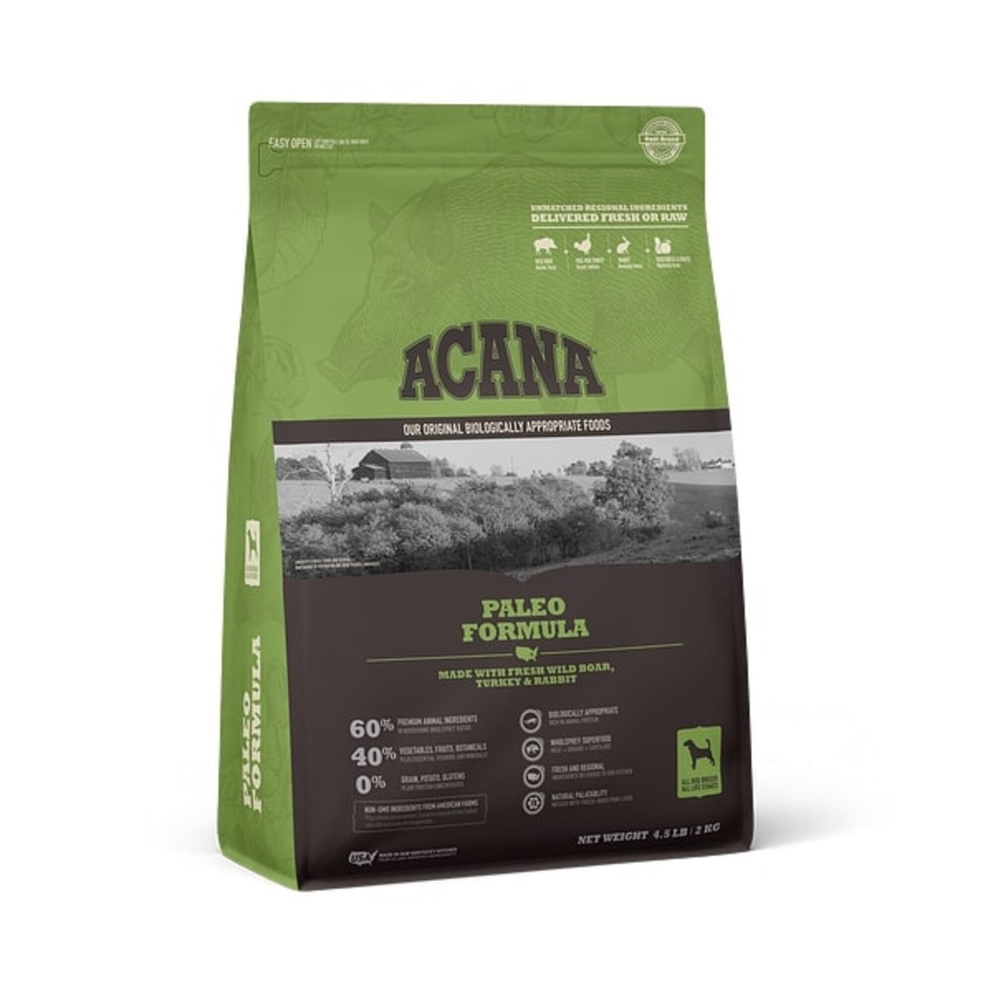 ACANA Paleo Formula Grain Free Dry Dog Food