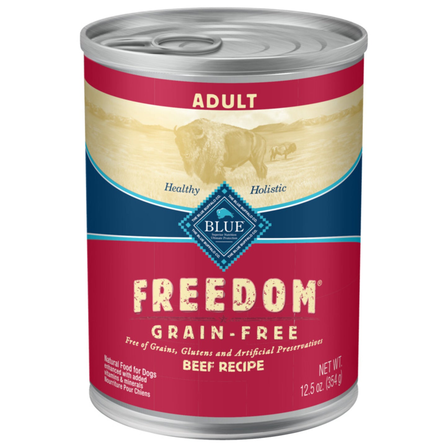Blue Buffalo Freedom Grain Free Beef Recipe Canned Dog Food