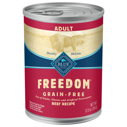Blue Buffalo Freedom Grain Free Beef Recipe Canned Dog Food