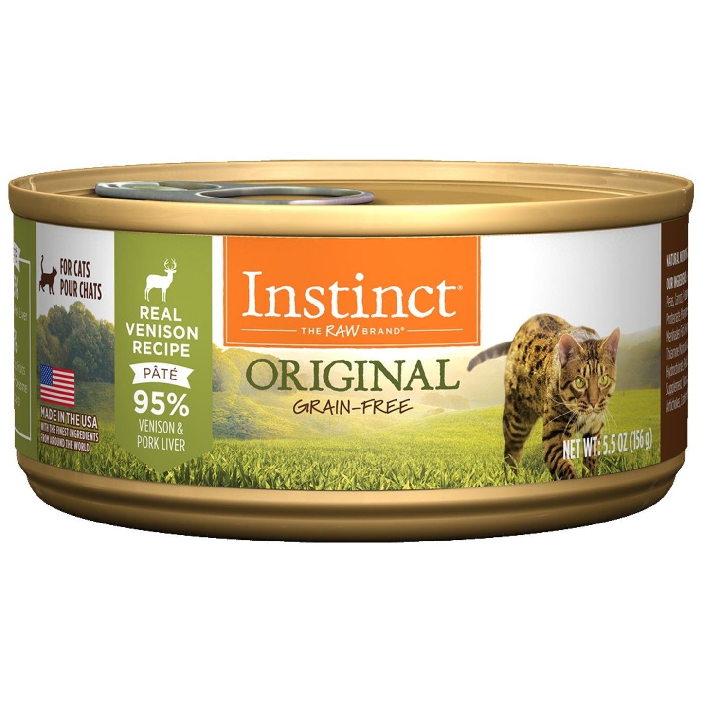 Instinct Grain-Free Venison Formula Canned Cat Food