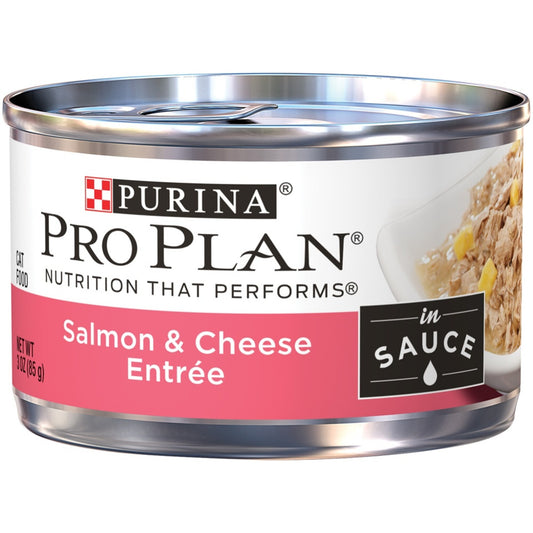 Purina Pro Plan Savor Adult Salmon & Cheese in Sauce Entree Canned Cat Food