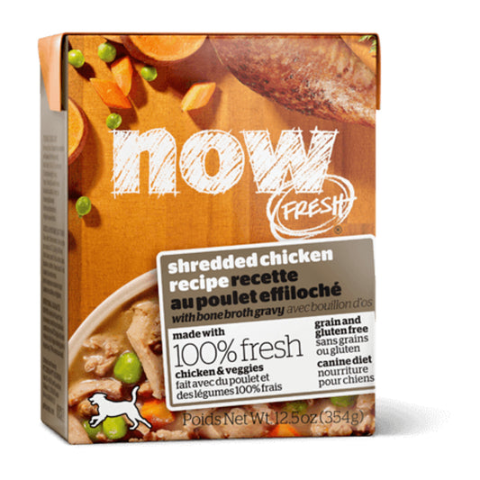 Petcurean NOW! Fresh Grain Free Grain Free Shredded Chicken Recipe Wet Dog Food