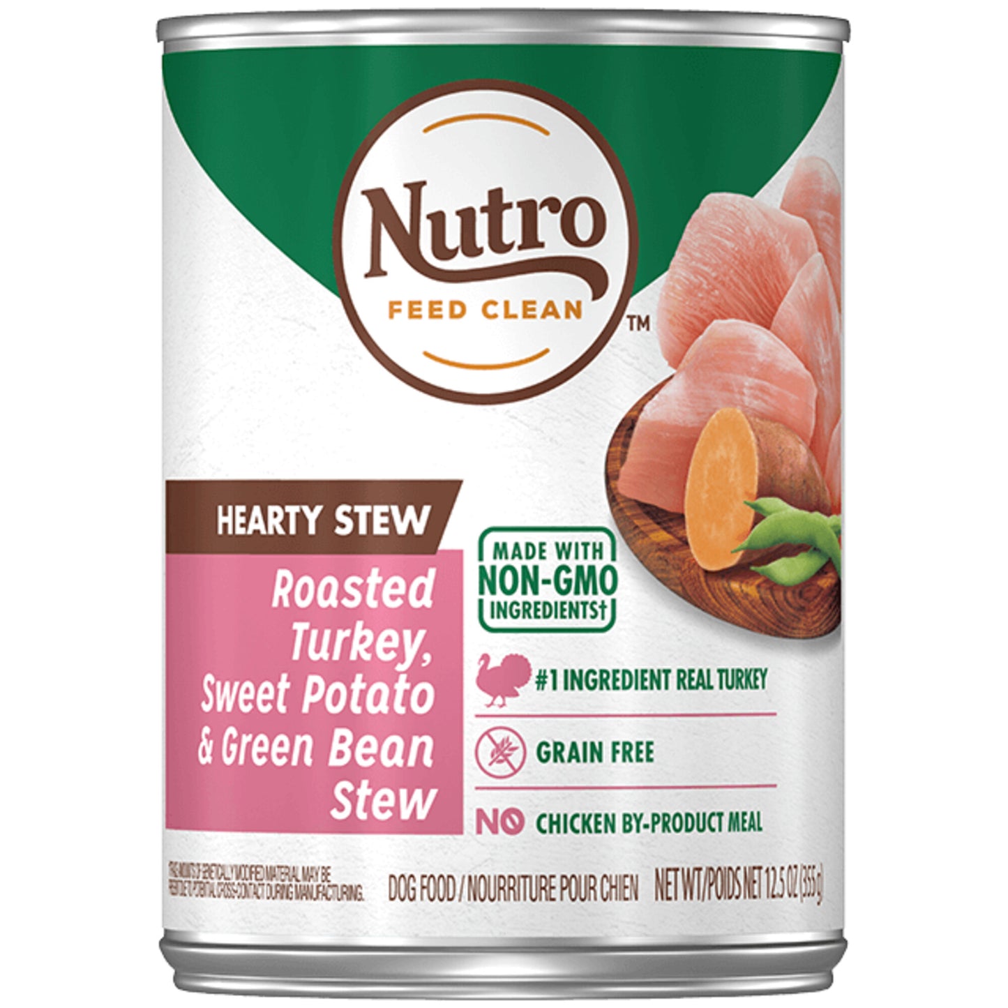 Nutro Hearty Stew Chunky Chicken & Turkey Stew Adult Canned Dog Food