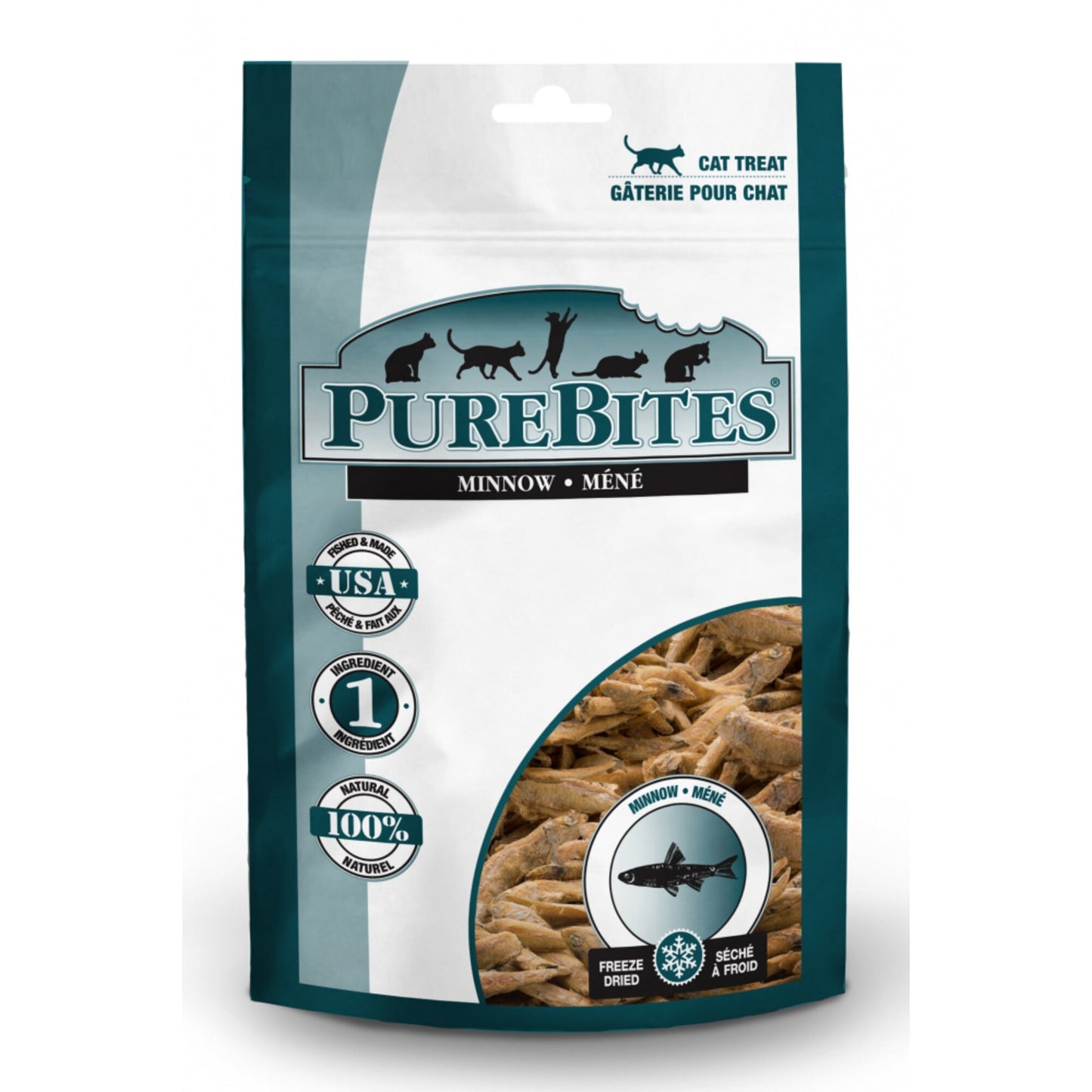 PureBites Minnow Freeze Dried Cat Treats