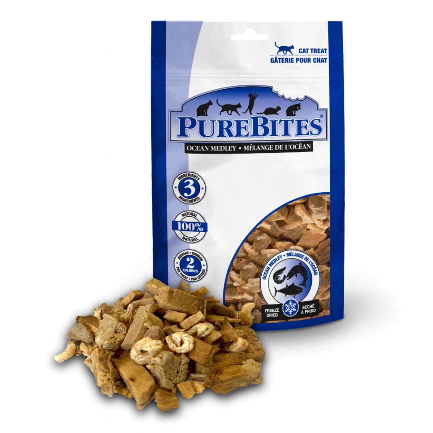 PureBites Ocean Medley Freeze Dried Cat Treats