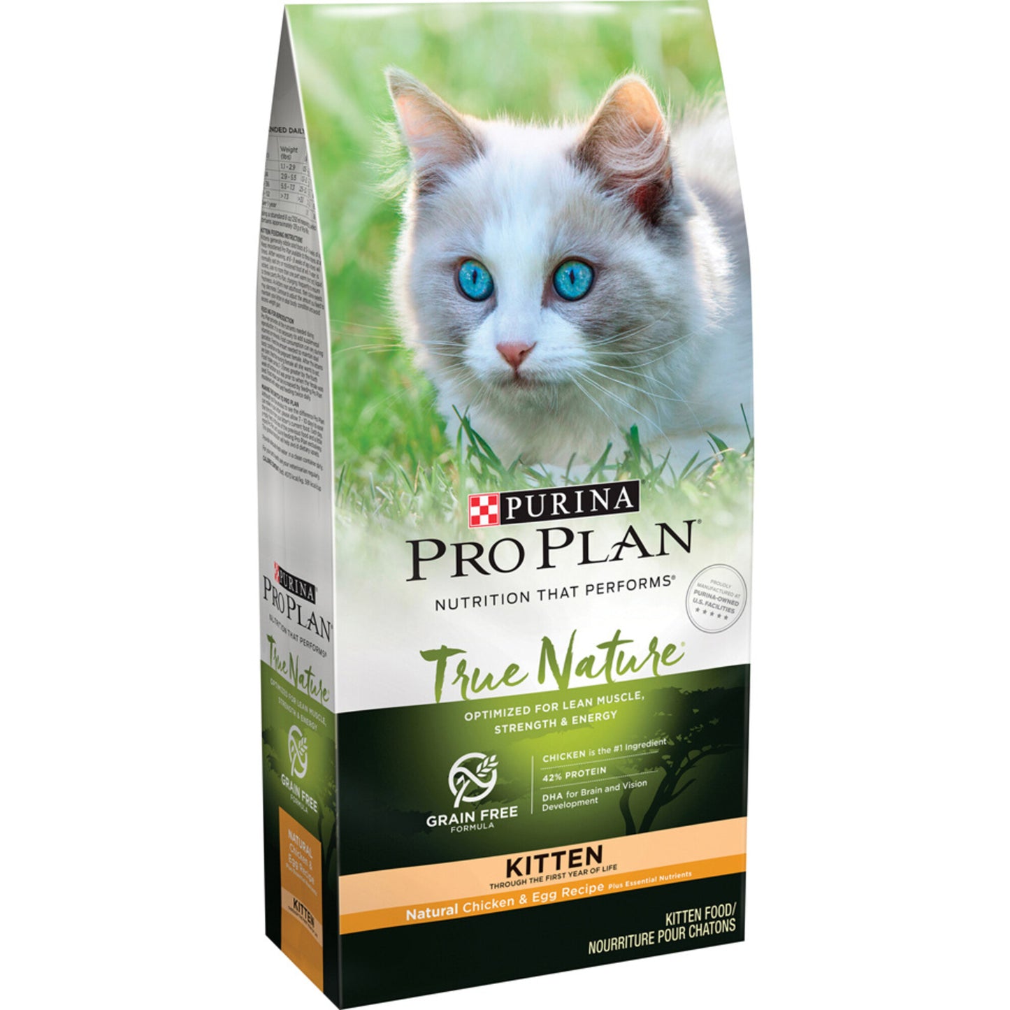 Purina Pro Plan True Nature Grain Free Chicken & Egg Formula Kitten Dry Cat Food