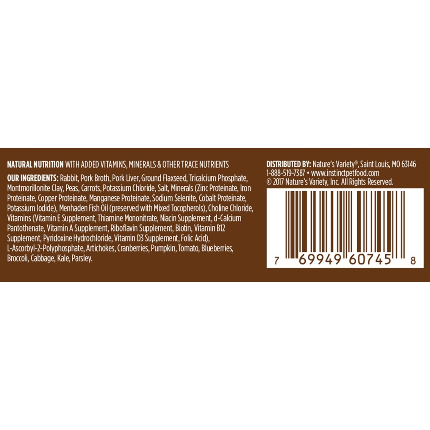 Instinct Grain-Free Rabbit Formula Canned Dog Food