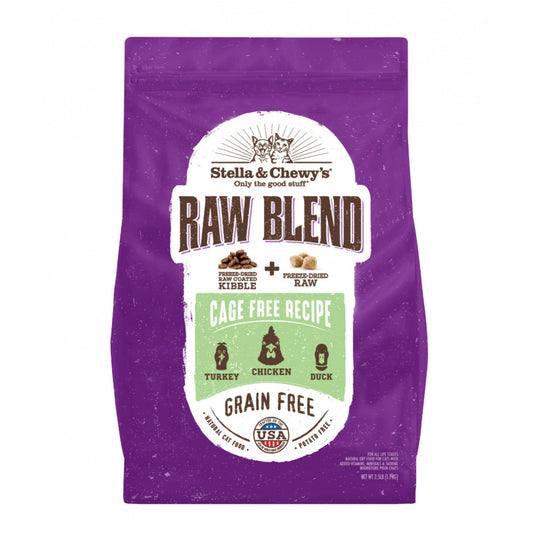 Stella & Chewy's Raw Blend Kibble Cage Free Poultry Recipe Dry Cat Food