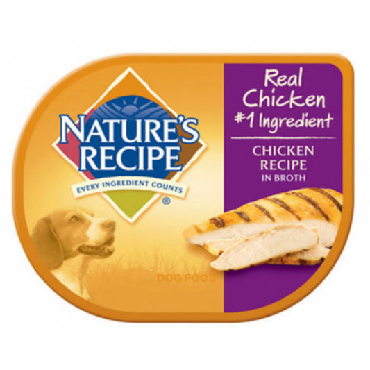 Nature's Recipe Chicken Recipe in Broth Wet Dog Food