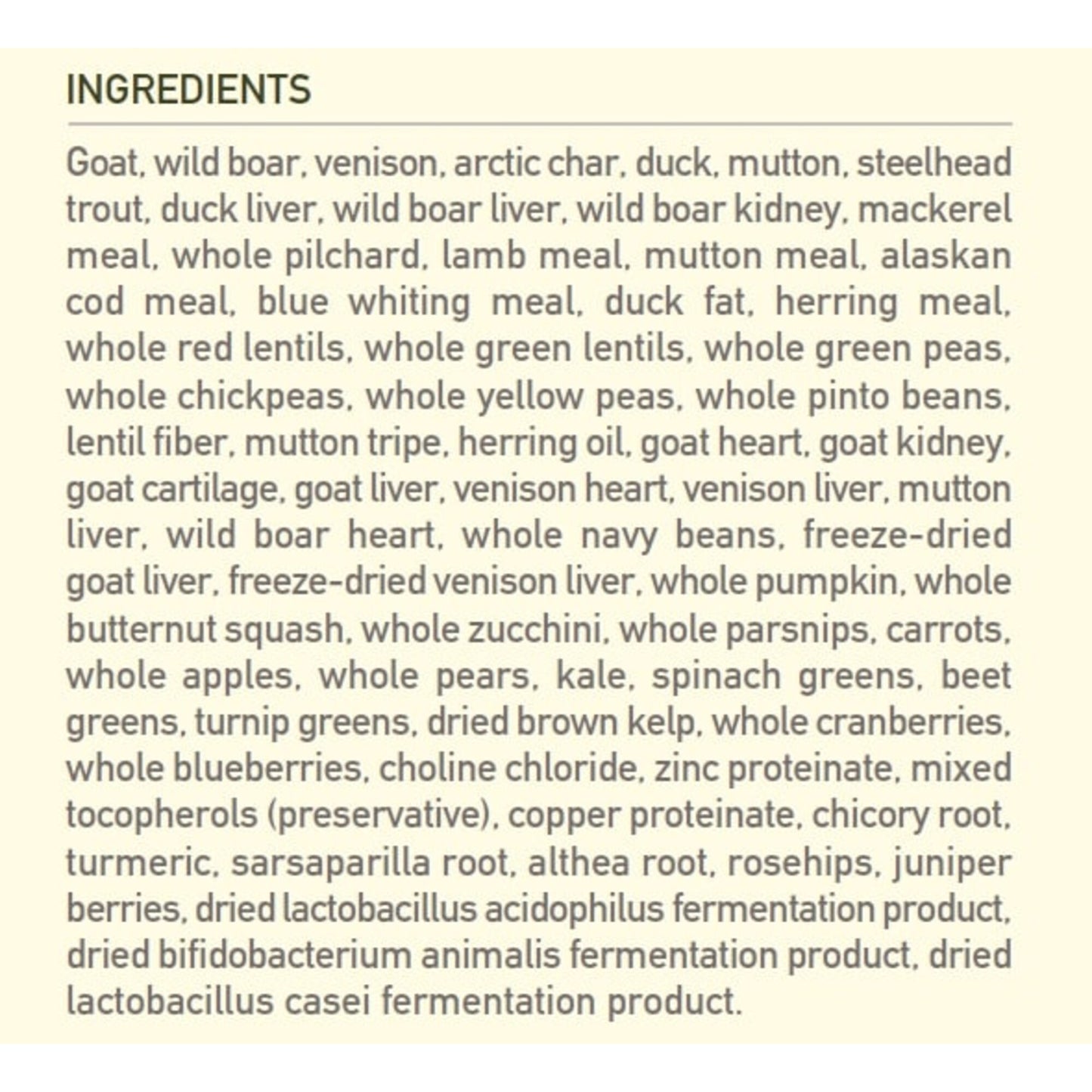 ORIJEN Tundra Dry Cat Food