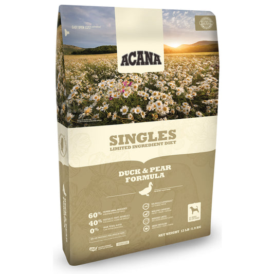 ACANA Singles Limited Ingredient Diet Duck and Pear Formula Grain Free Dry Dog Food