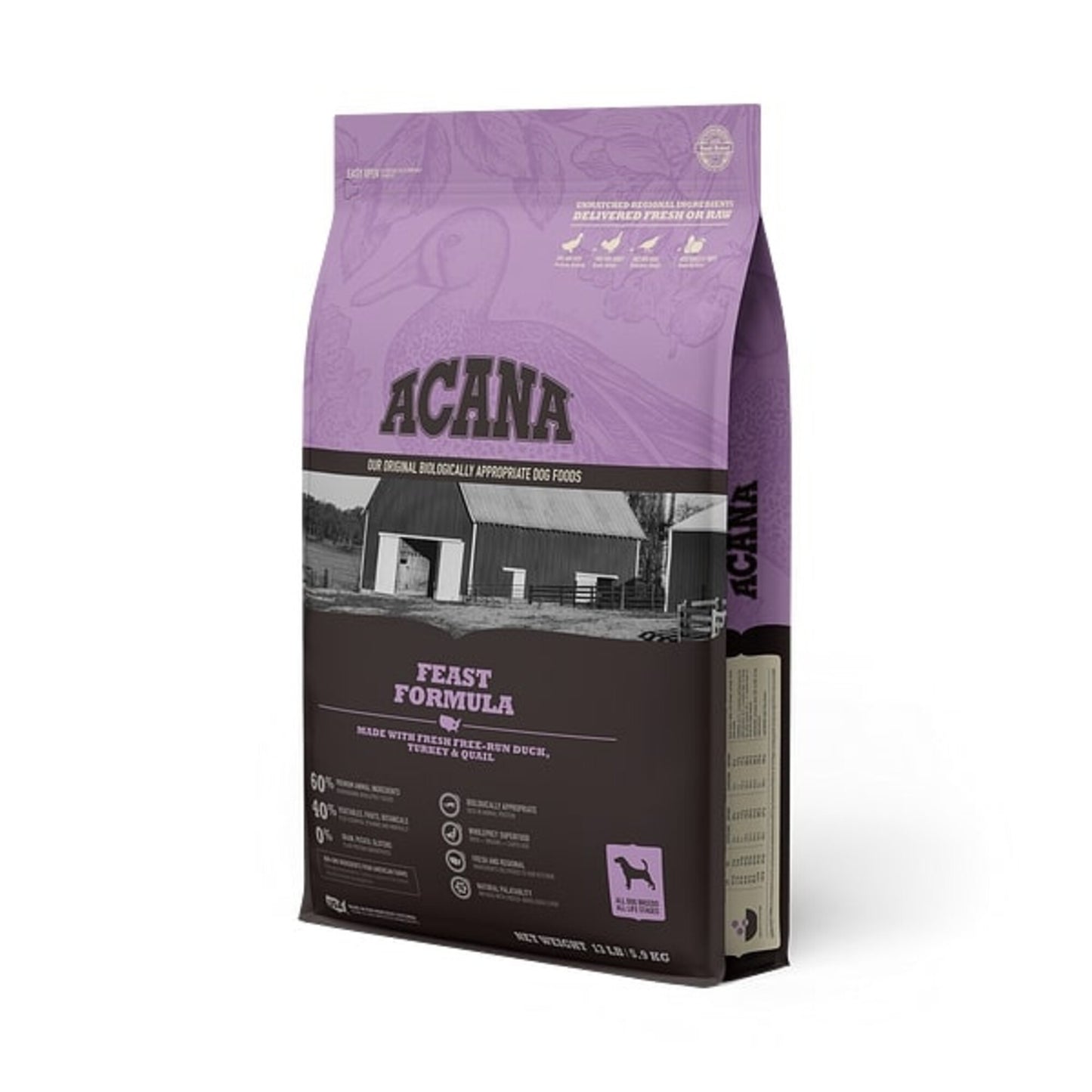 ACANA Feast Formula Grain Free Dry Dog Food