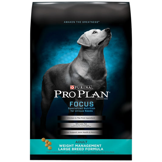 Purina Pro Plan Focus Adult Large Breed Weight Management Formula Dry Dog Food