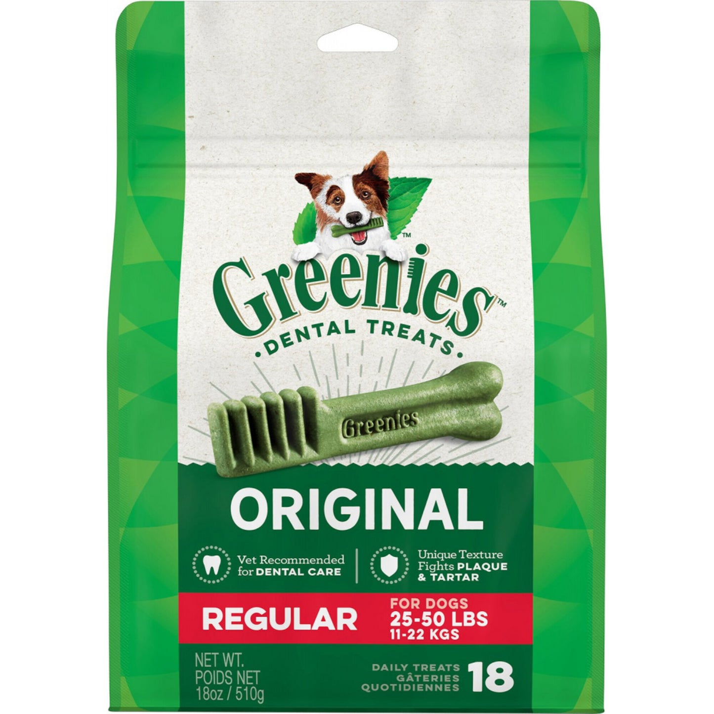 Greenies Regular Original Dental Dog Chews
