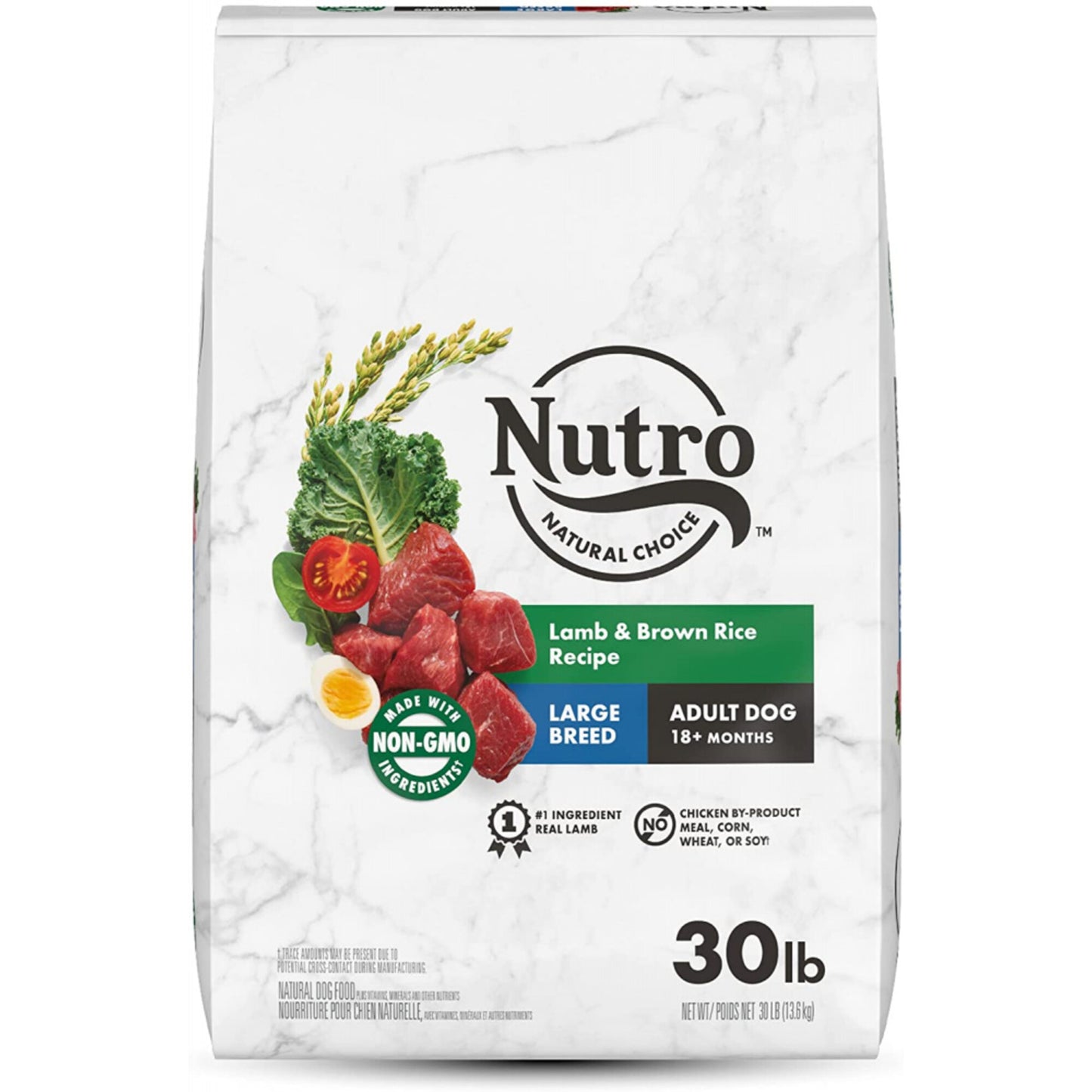 Nutro Wholesome Essentials Large Breed Adult Pasture-Fed Lamb & Rice Dry Dog Food