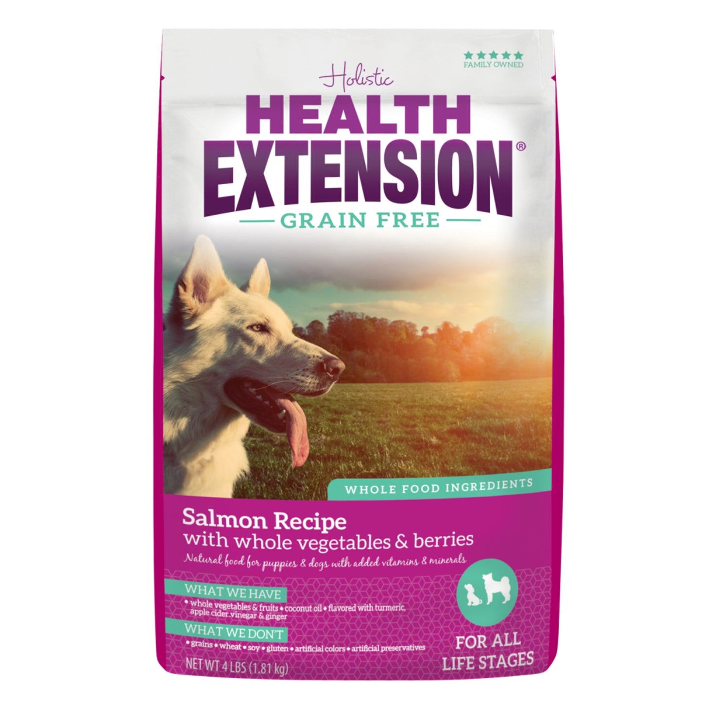 Health Extension Grain Free Salmon Recipe Dry Dog Food