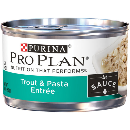 Purina Pro Plan Savor Adult Trout & Pasta Entree in Sauce Canned Cat Food