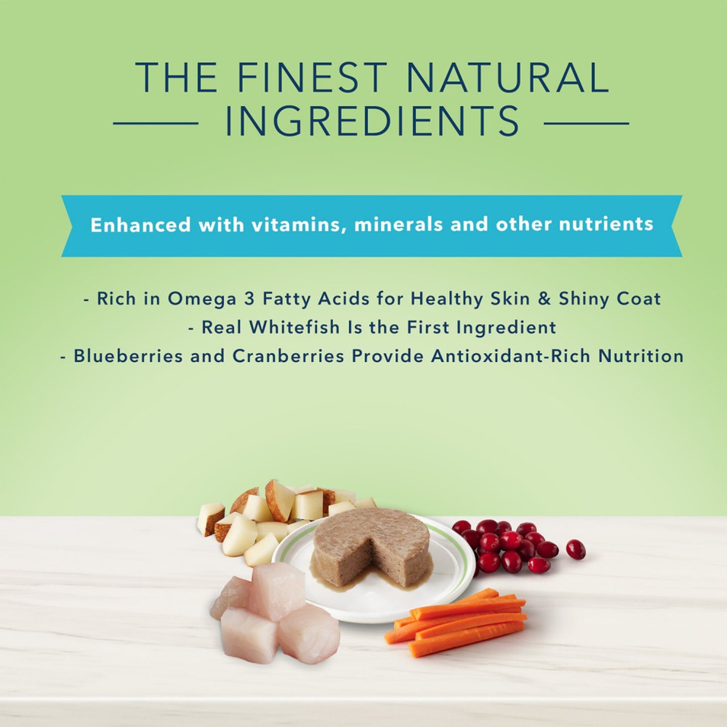 Blue Buffalo True Solutions Perfect Coat Natural Skin & Coat Care Whitefish Recipe Adult Wet Cat Food