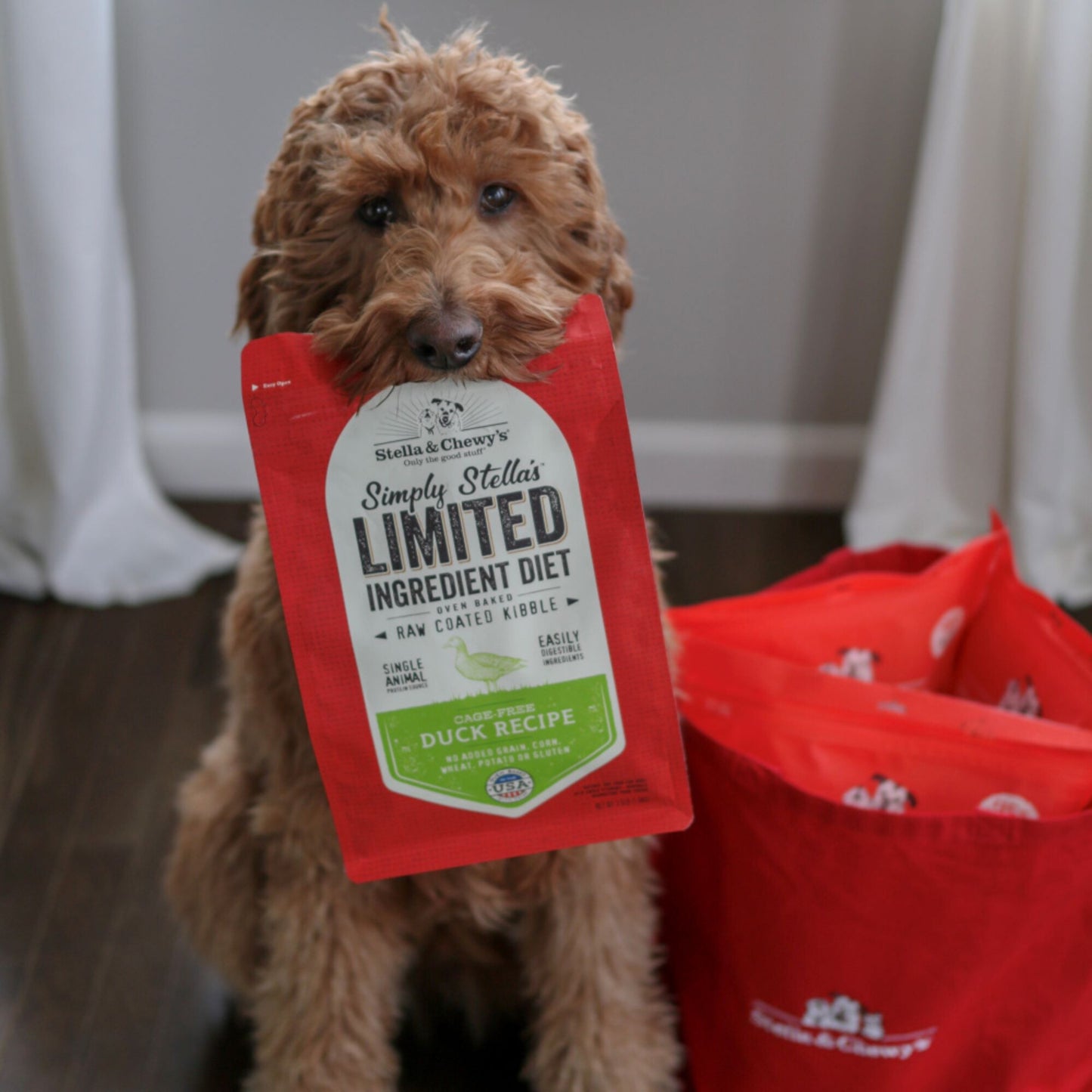 Stella & Chewy's Simply Stella's Limited Ingredient Diet Cage Free Duck Recipe Dry Dog Food