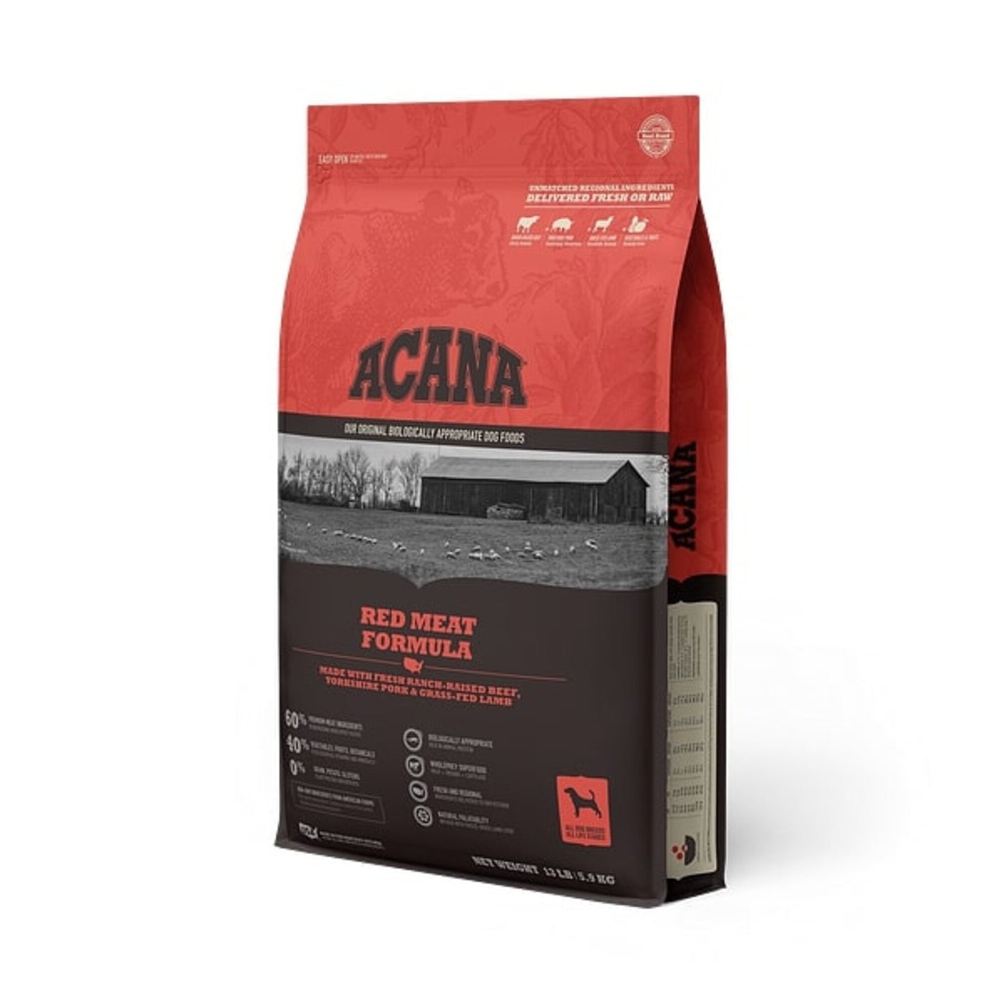 ACANA Red Meat Formula Grain Free Dry Dog Food