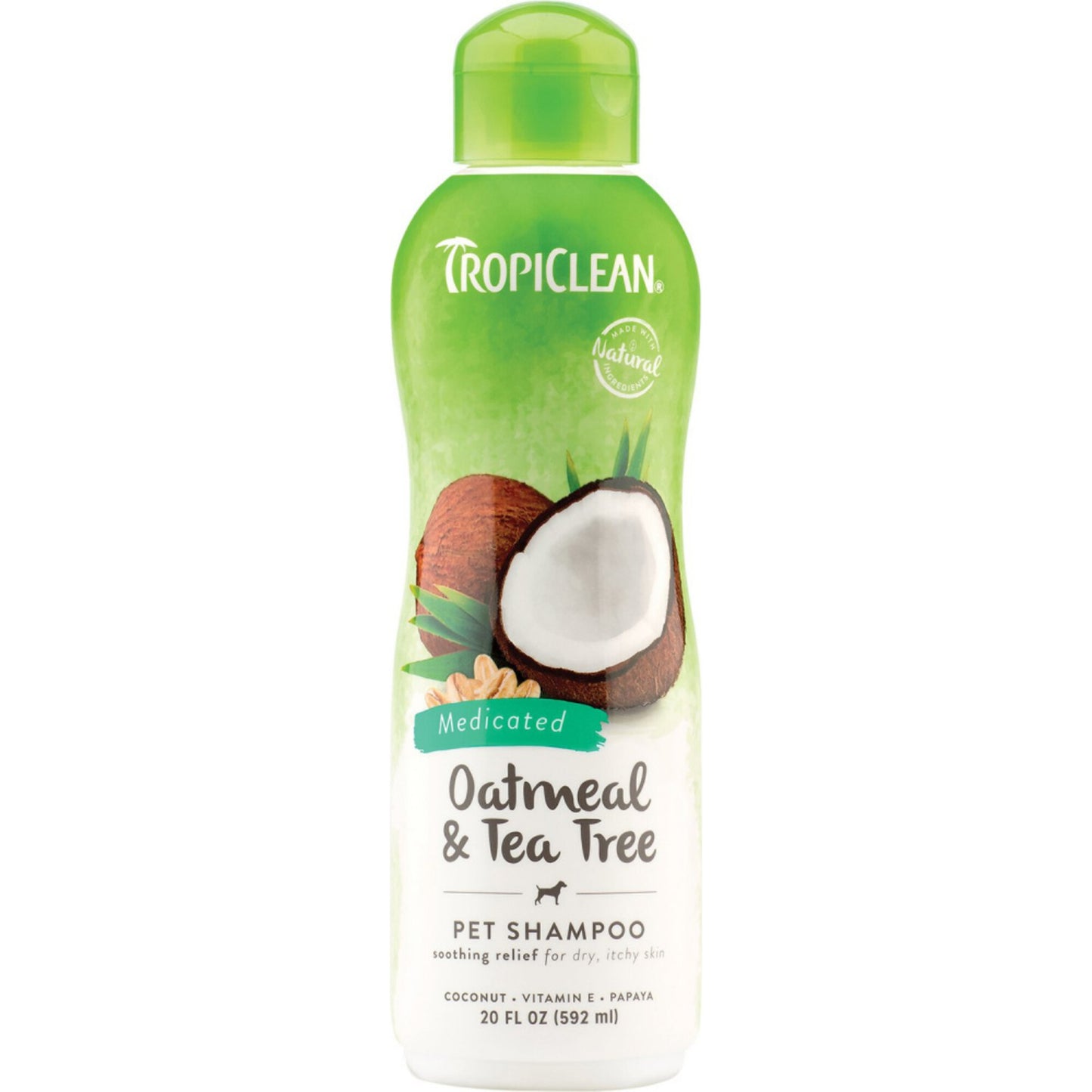 Tropiclean Oatmeal & Tea Tree Pet Shampoo