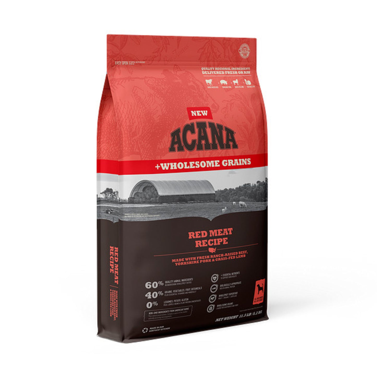 ACANA + Wholesome Grains Red Meat Recipe Dry Dog Food