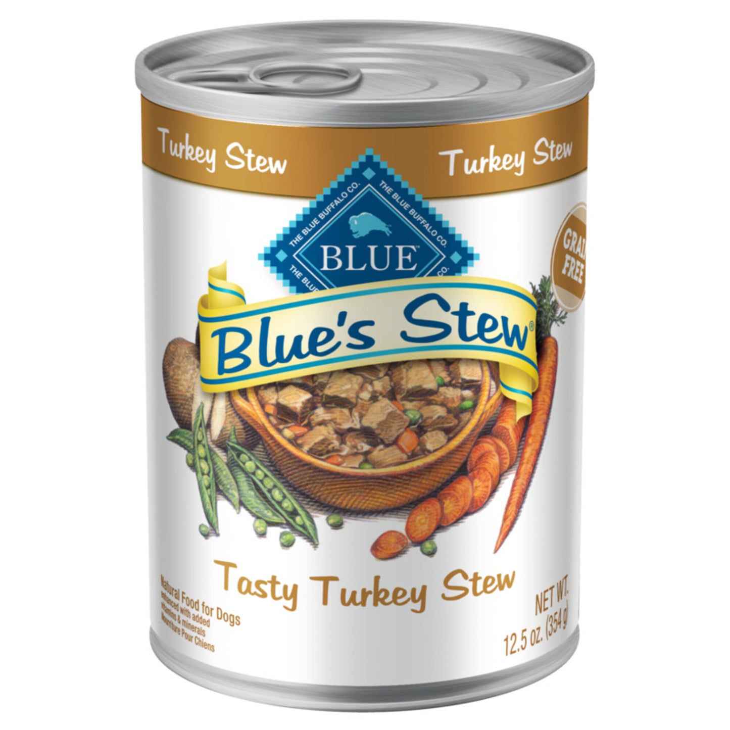 Blue Buffalo Blue's Tasty Turkey Stew Canned Dog Food