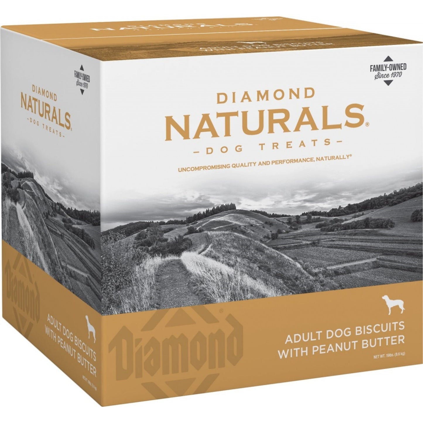 Diamond Naturals Adult Dog Biscuits with Peanut Butter Dog Treats