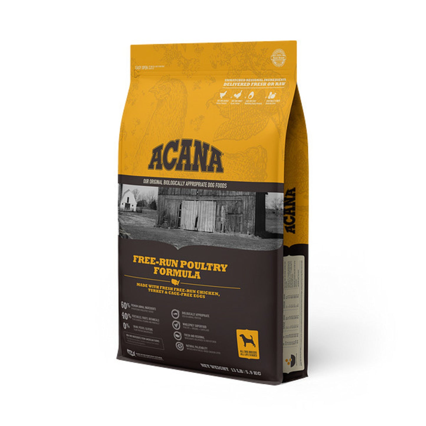 ACANA Free Run Poultry Formula Grain Free Dry Dog Food
