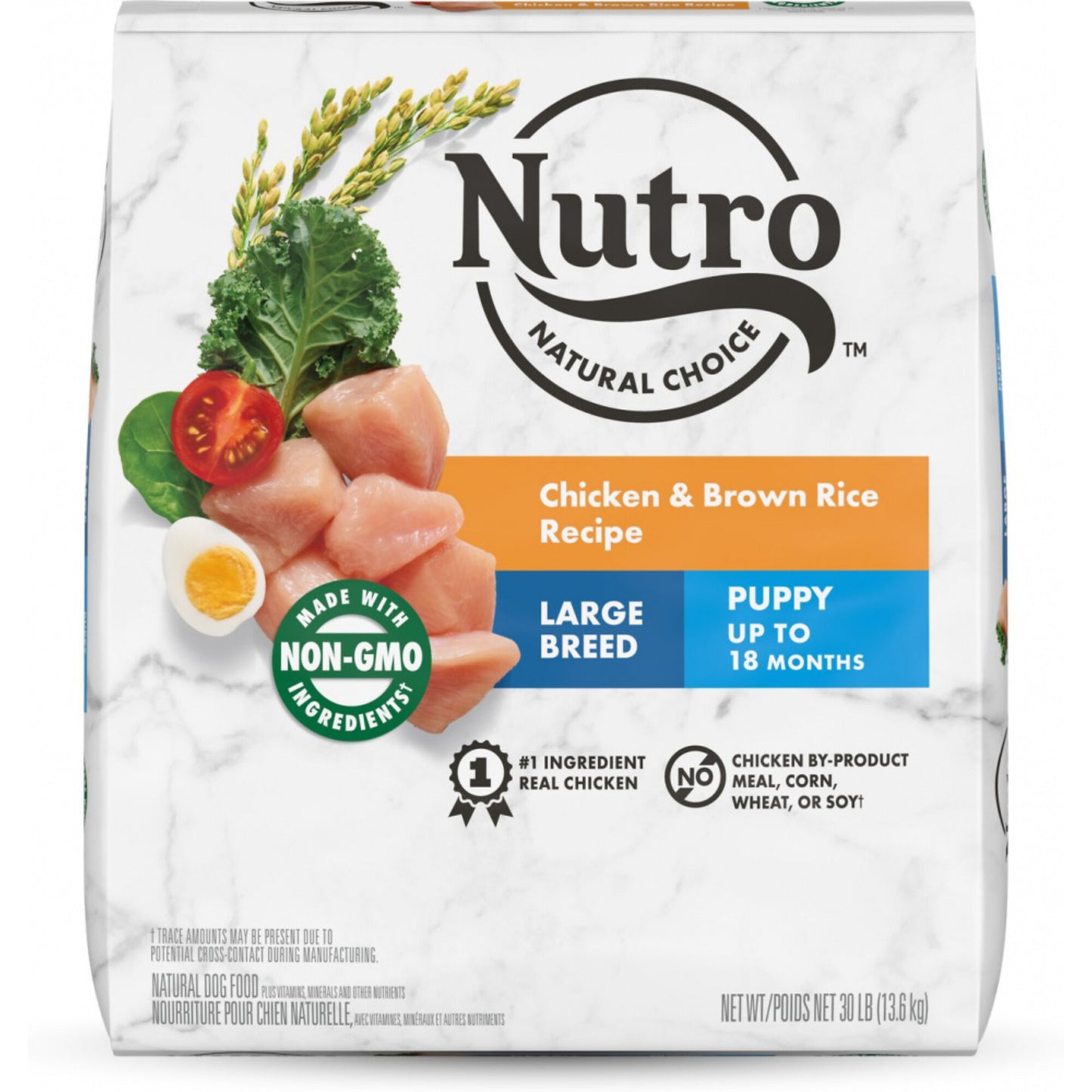 Nutro Wholesome Essentials Large Breed Puppy Farm-Raised Chicken, Brown Rice & Sweet Potato Dry Dog Food