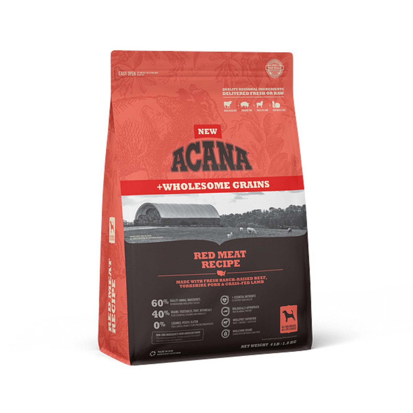 ACANA + Wholesome Grains Red Meat Recipe Dry Dog Food