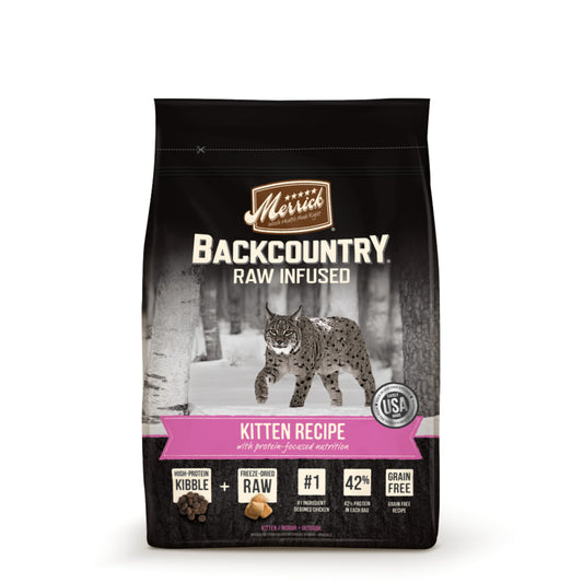Merrick Backcountry Grain Free Kitten Recipe Dry Cat Food