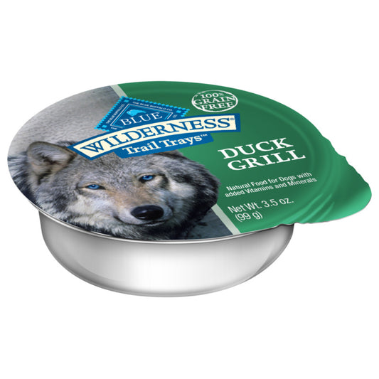 Blue Buffalo Wilderness Trail Trays Duck Grill Dog Food Cup