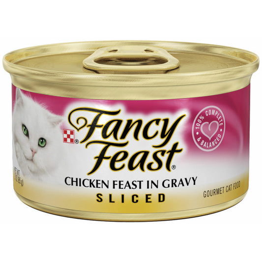 Fancy Feast Sliced Chicken Feast in Gravy Canned Cat Food