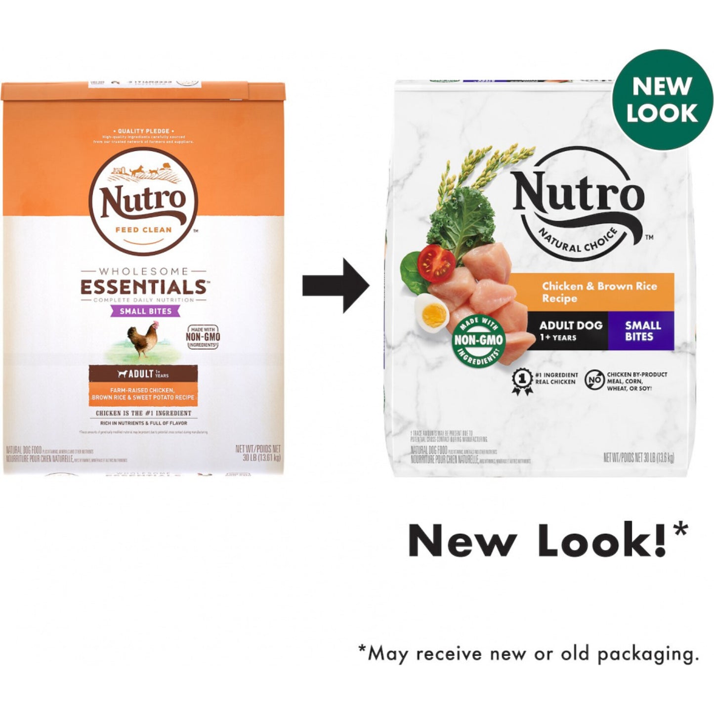 Nutro Wholesome Essentials Small Bites Chicken, Whole Brown Rice and Sweet Potato Dry Dog Food