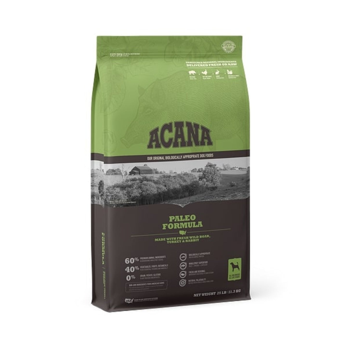 ACANA Paleo Formula Grain Free Dry Dog Food