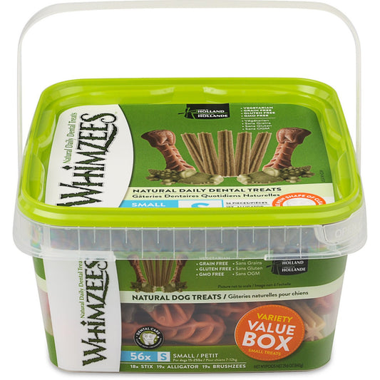 Whimzees Dental Chew Variety Pack Dog Treats