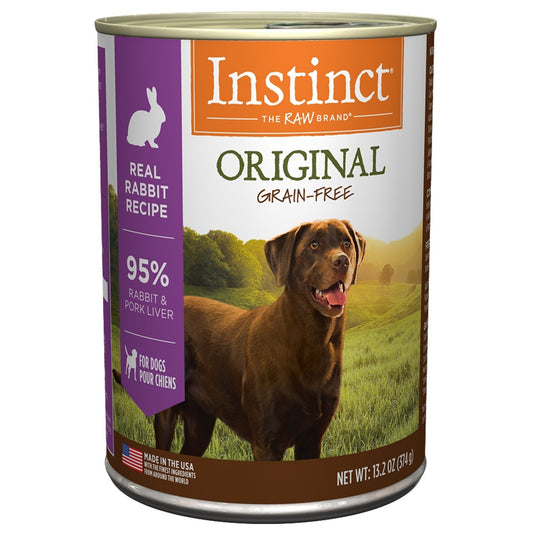Instinct Grain-Free Rabbit Formula Canned Dog Food