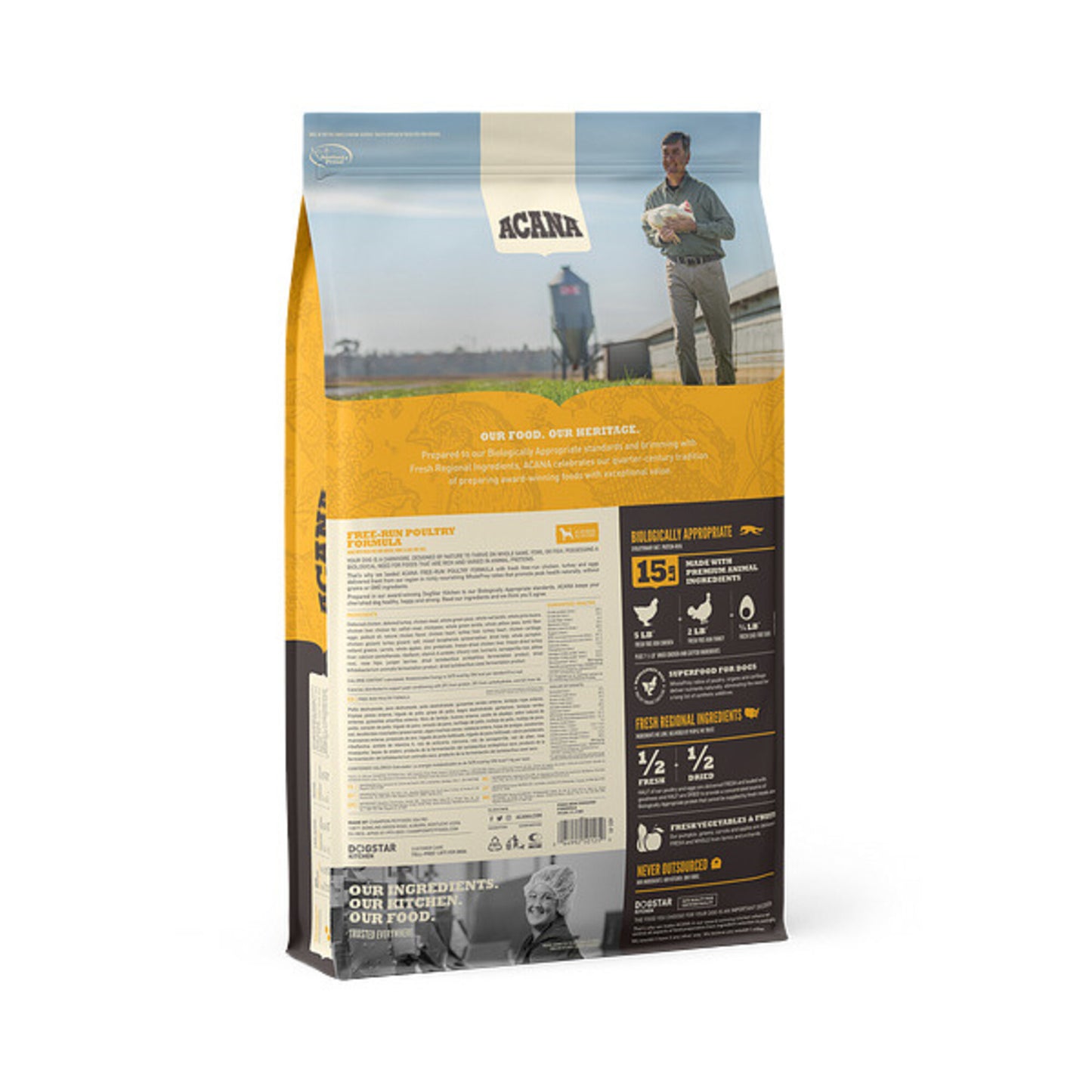 ACANA Free Run Poultry Formula Grain Free Dry Dog Food