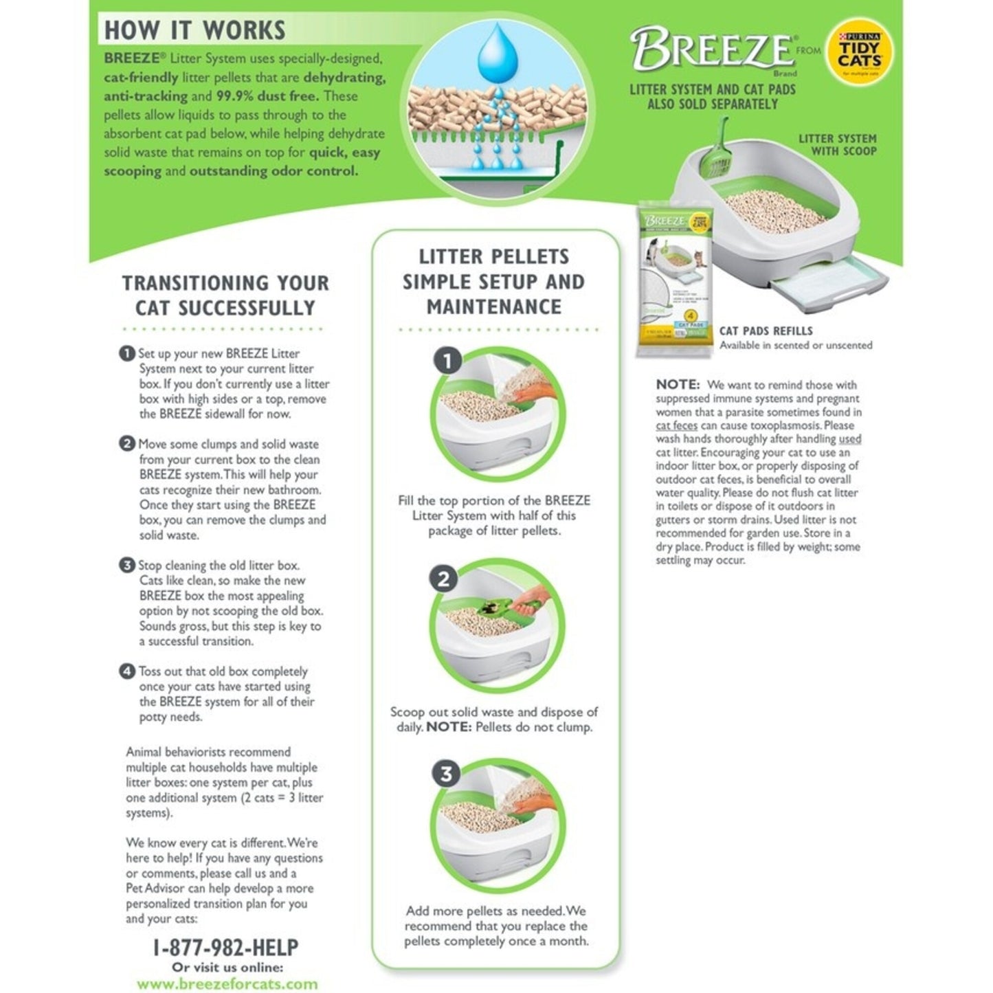 Tidy Cat Breeze Cat Litter Pellets