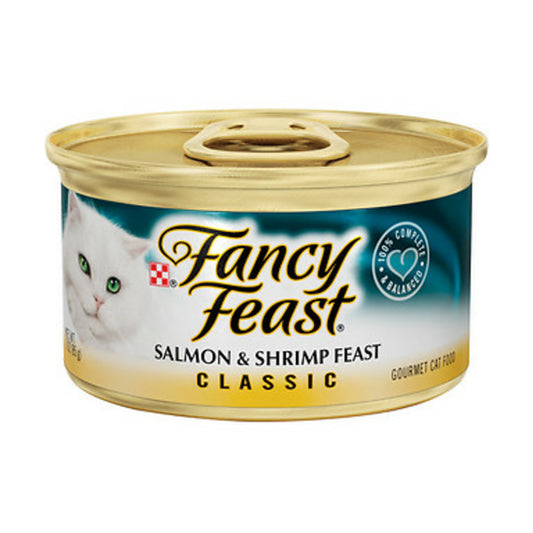 Fancy Feast Classic Salmon and Shrimp Canned Cat Food
