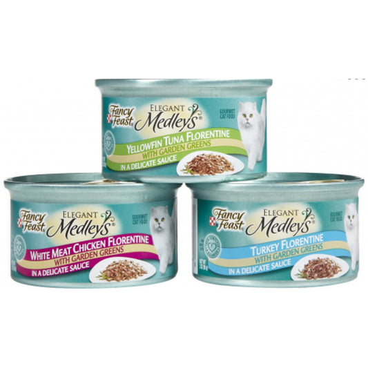 Fancy Feast Elegant Florentine Variety Pack Canned Cat Food