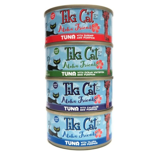Tiki Cat Aloha Friends Grain Free Variety Pack Canned Cat Food