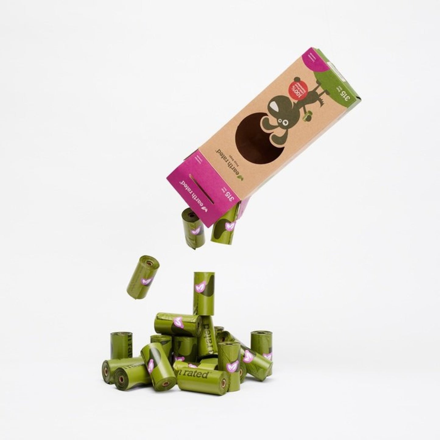 Earth Rated Compostable Refill Rolls Unscented -60 Count