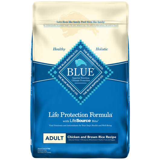 Blue Buffalo Life Protection Natural Chicken & Brown Rice Recipe Adult Dry Dog Food