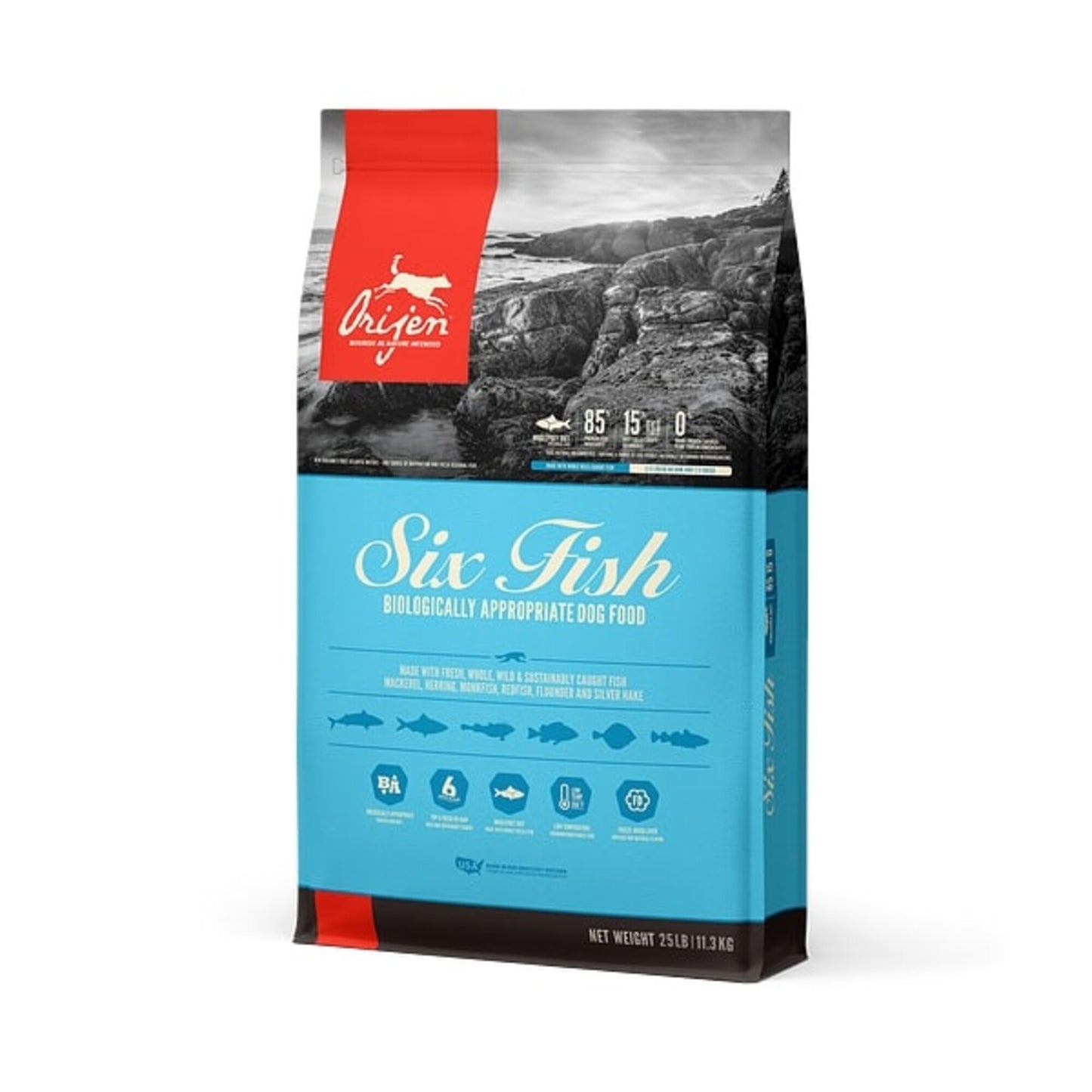 ORIJEN Six Fish Dry Dog Food